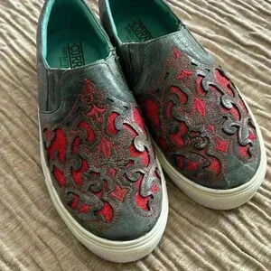 Corral casuals, leather slides